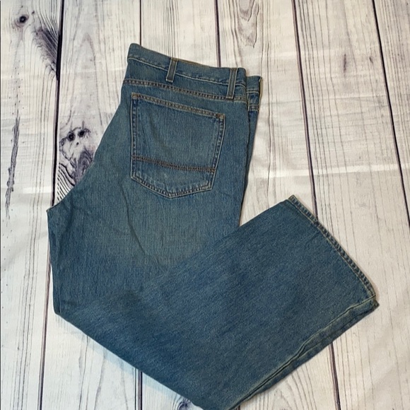 ARIZONA JEAN CO MEN’S JEANS IN LIGHT STONE SIZE 32x34 - Picture 2 of 5